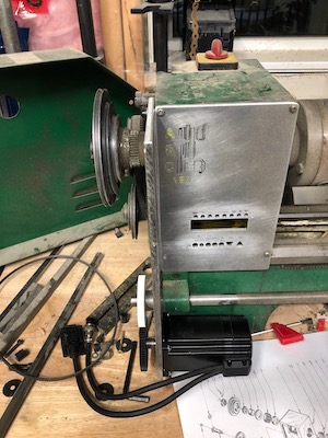 Electronic lead screw in progress